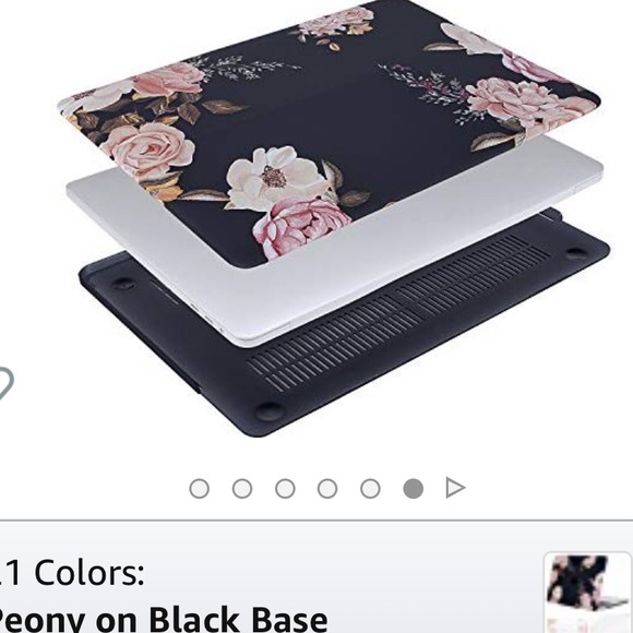 macbook pro floral case